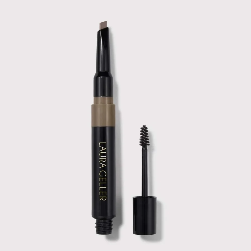 Laura Geller Sculpt-N-Stay Waterproof Brow Pencil & Gel: Taupe, NIB